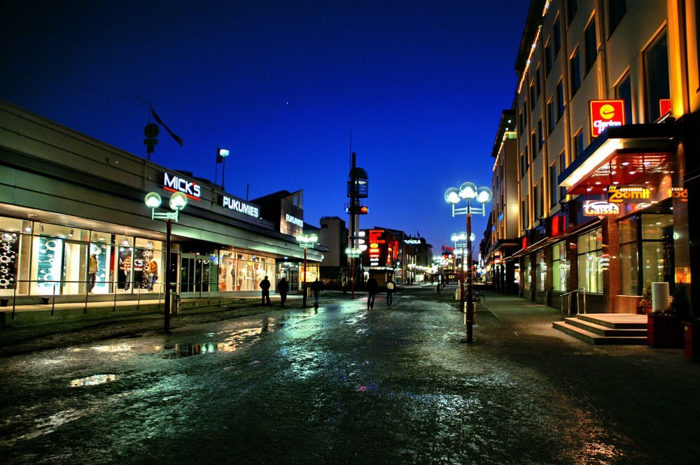 Rovaniemi by night
