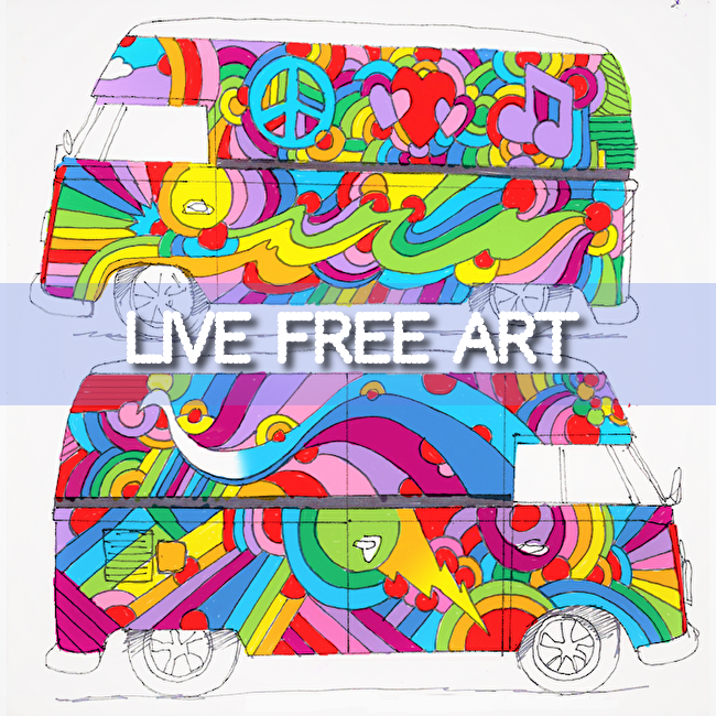 live free art (芸術)